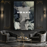 Drake Graham Graphic - Music- Premium Wall Art