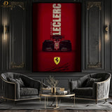 Charles Leclerc -F1 Car - Premium Wall Art - Art Digital Club