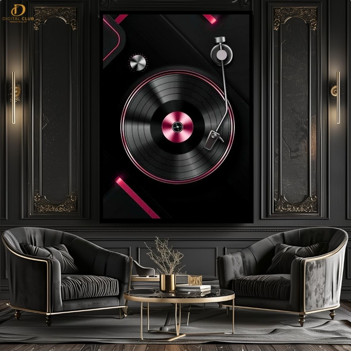 Vinyl Record - Music  - Premium Wall Art