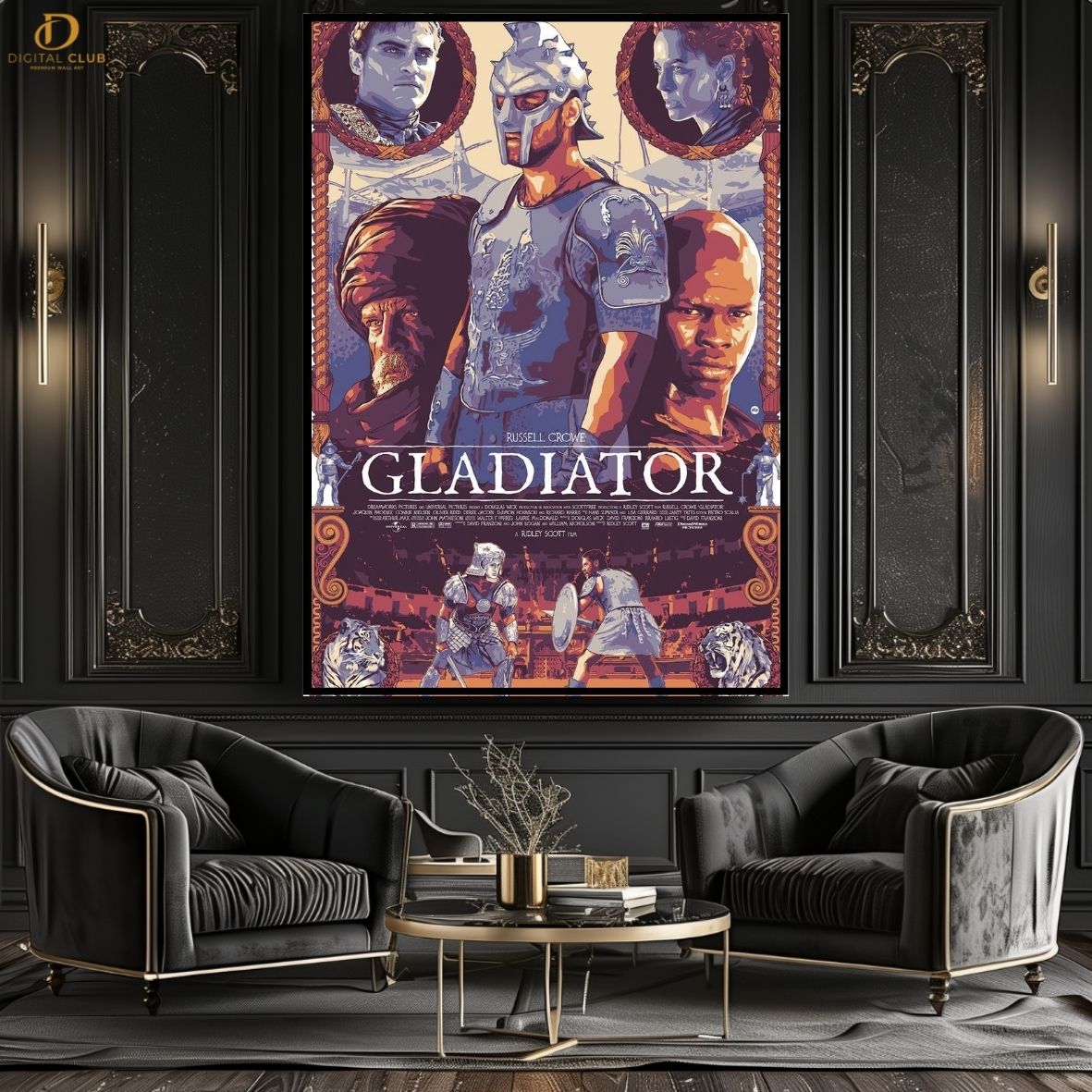 GLADIATOR - MOVIE - Premium Wall Art