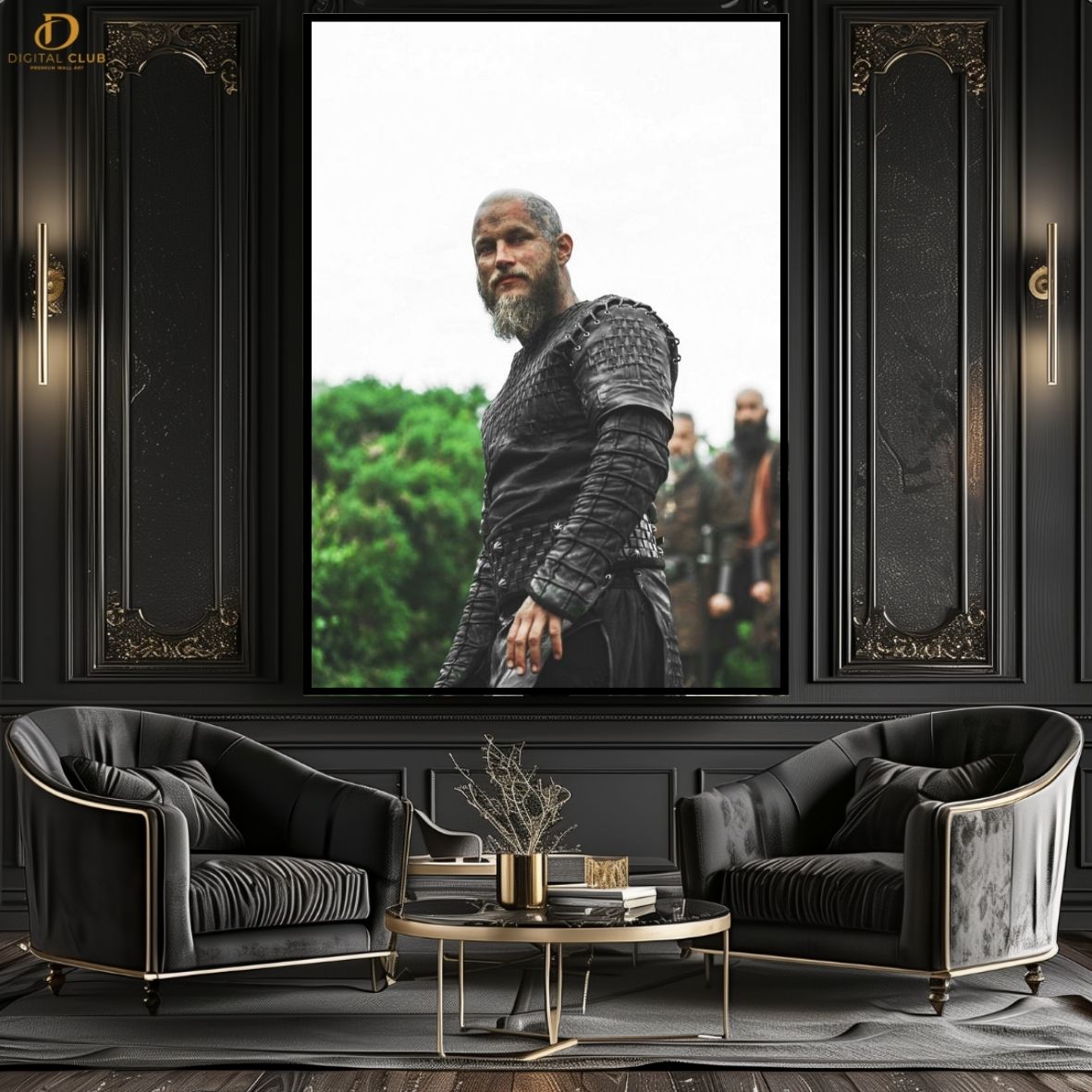 Ragnar Vikings - Tv Series - Premium Wall Art