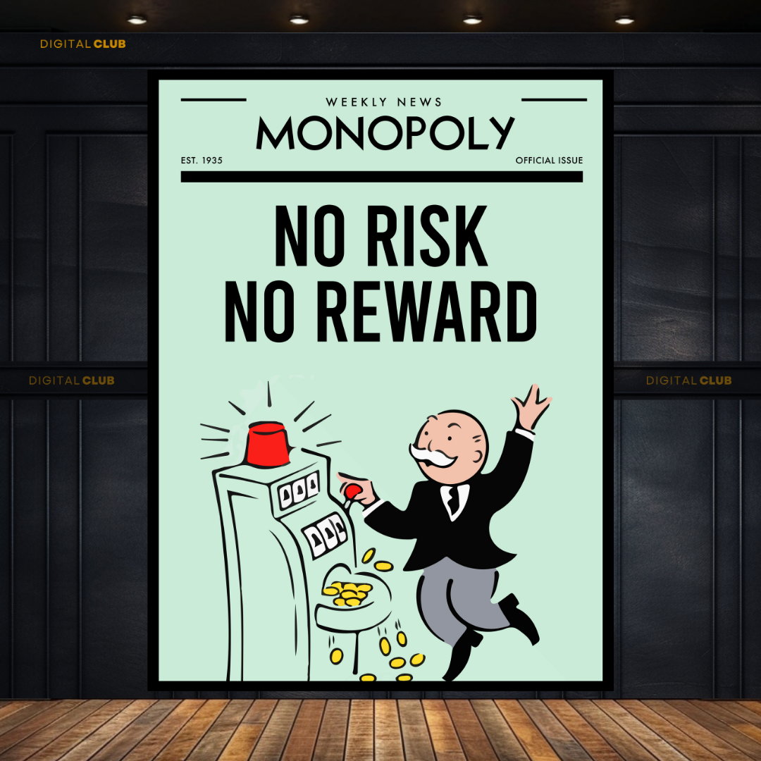 Monopoly Quote 1 Premium Wall Art