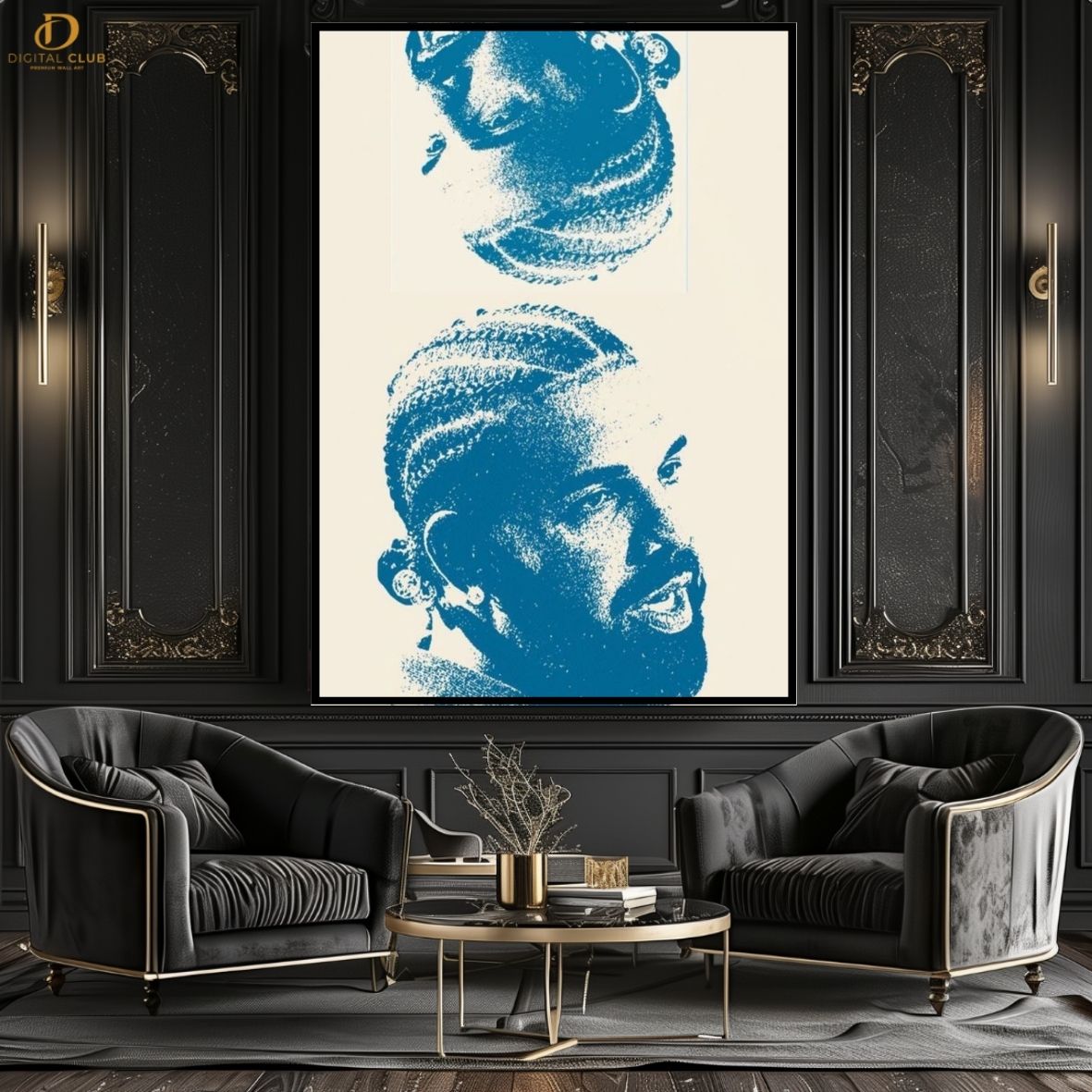 Drake Graham Two Tones - Music- Premium Wall Art