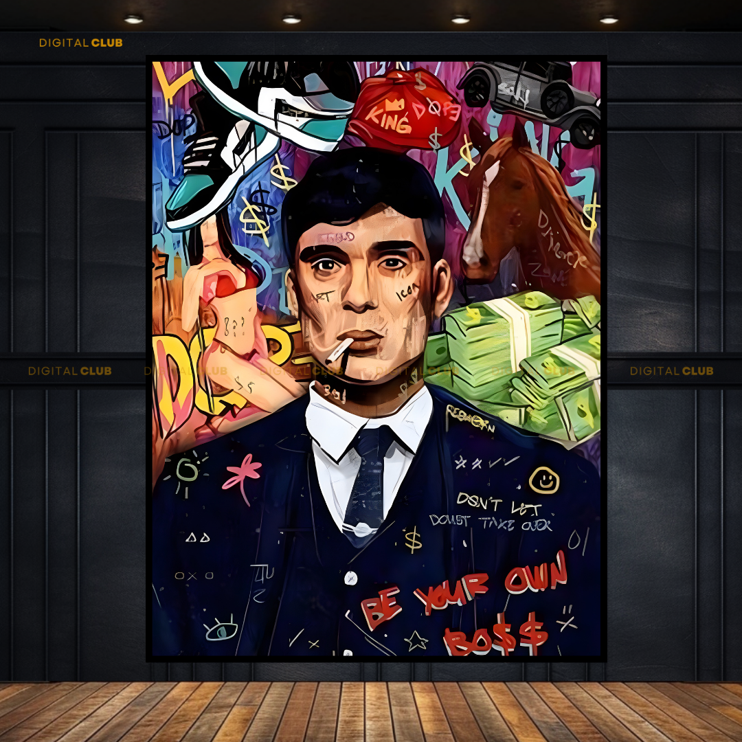 Peaky Blinders Pop Art Premium Wall Art