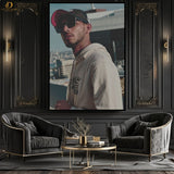 Talha Anjum - Music Artist - Premium Wall Art