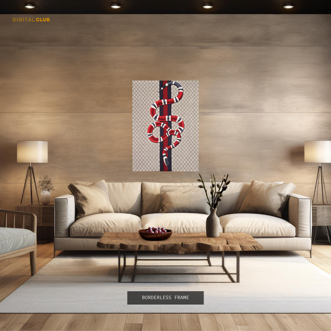 Gucci Snake 3 Premium Wall Art