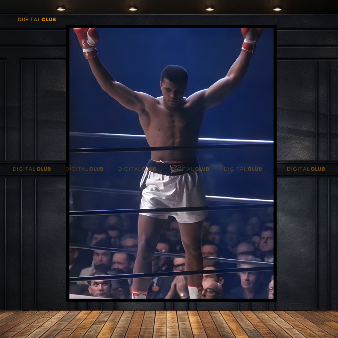 Muhammad ALI World Champ Premium Wall Art