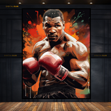 Mike Tyson Boxing Legend Premium Wall Art