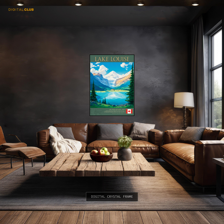 Lake Louise Canada Premium Wall Art