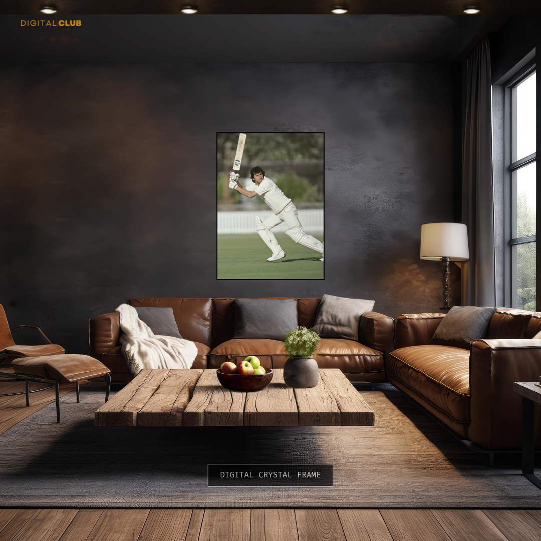 Imran Khan Batting Pakistan Cricket Premium Wall Art