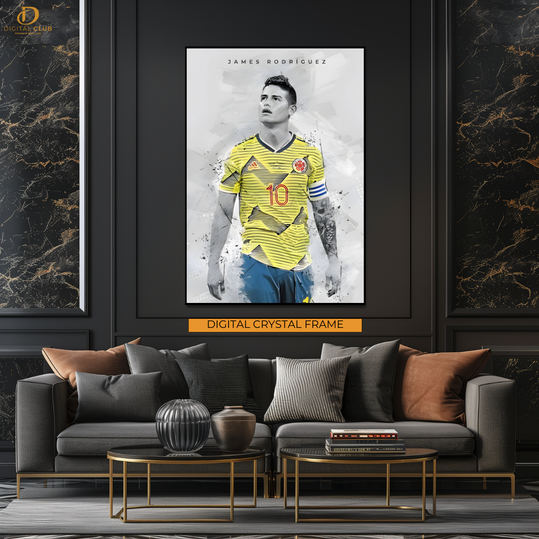 James Rodriguez - Football - Premium Wall Art