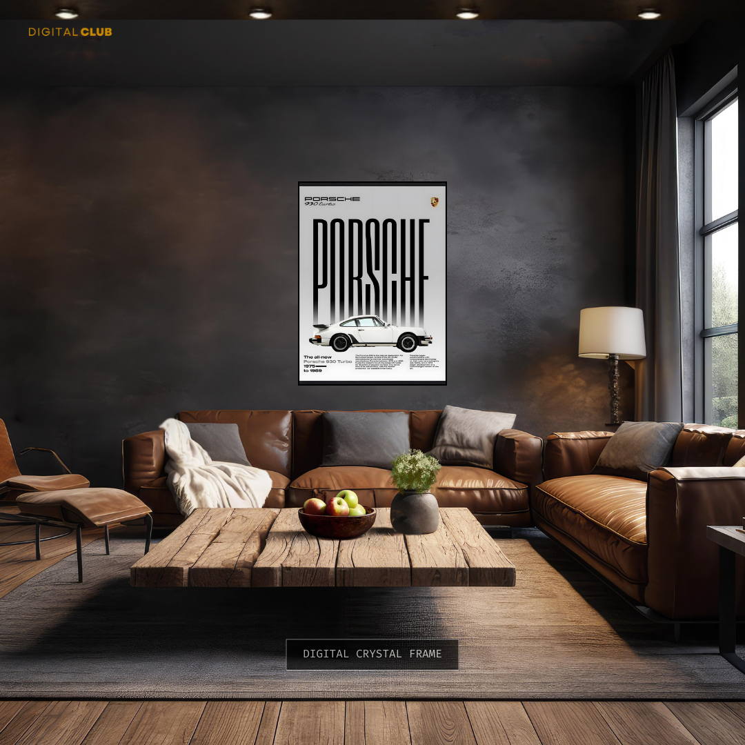 Porsche - Artwork 3 - Premium Wall Art