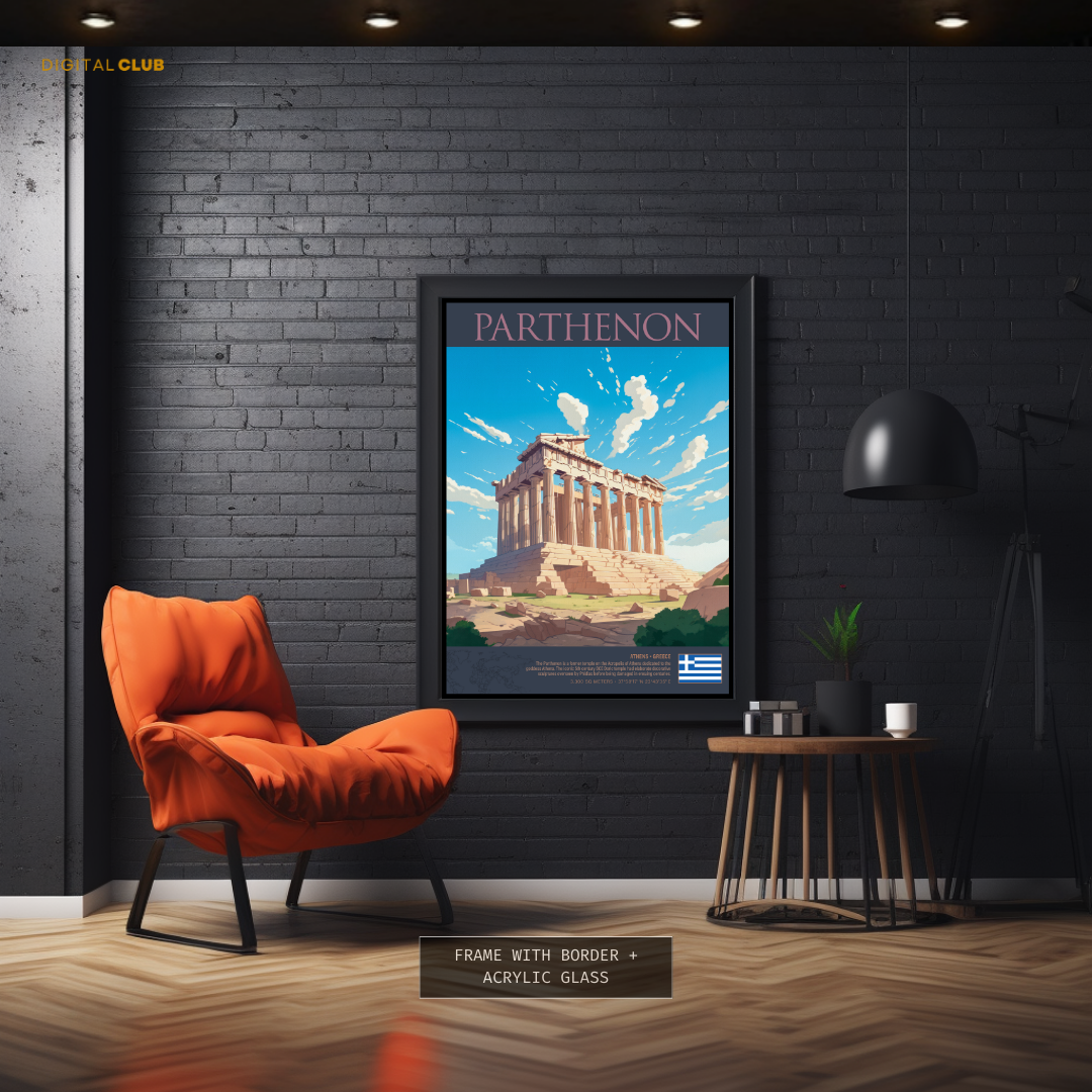 Parthenon GREECE Premium Wall Art