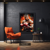 Mike Tyson Boxing Legend Premium Wall Art