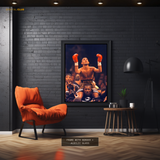 Prince Naseem Praying Boxing Premium Wall Art