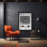 Porsche - Artwork 3 - Premium Wall Art