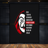 Money Heist - Artwork - Premium Wall Art