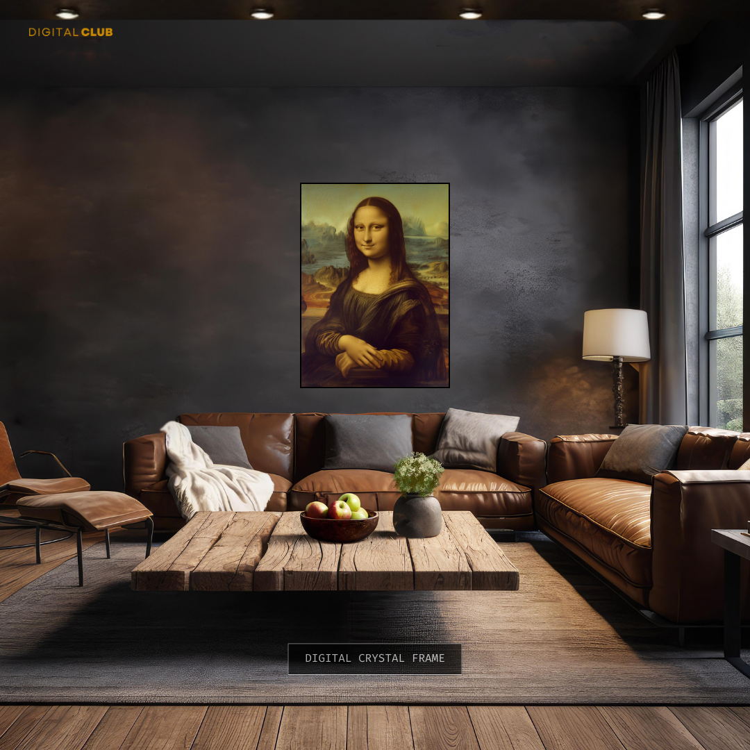 Mona Lisa - Leonardo Da Vinci - Italian Artist - Premium Wall Art