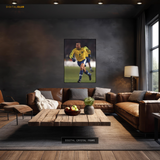 Ronaldo 9 Brazil - Premium Wall Art