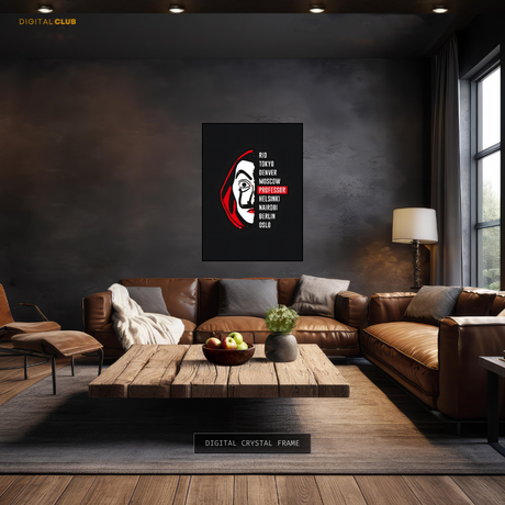 Money Heist - Artwork - Premium Wall Art