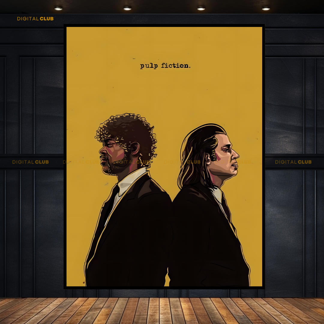 Pulp Fiction Movie Premium Wall Art