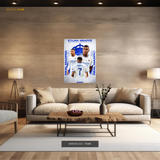 Kylian Mbappe Football Premium Wall Art