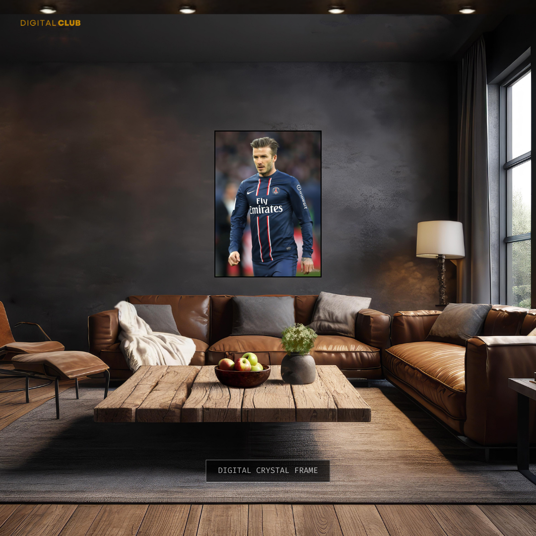 David Beckham PSG Premium Wall Art