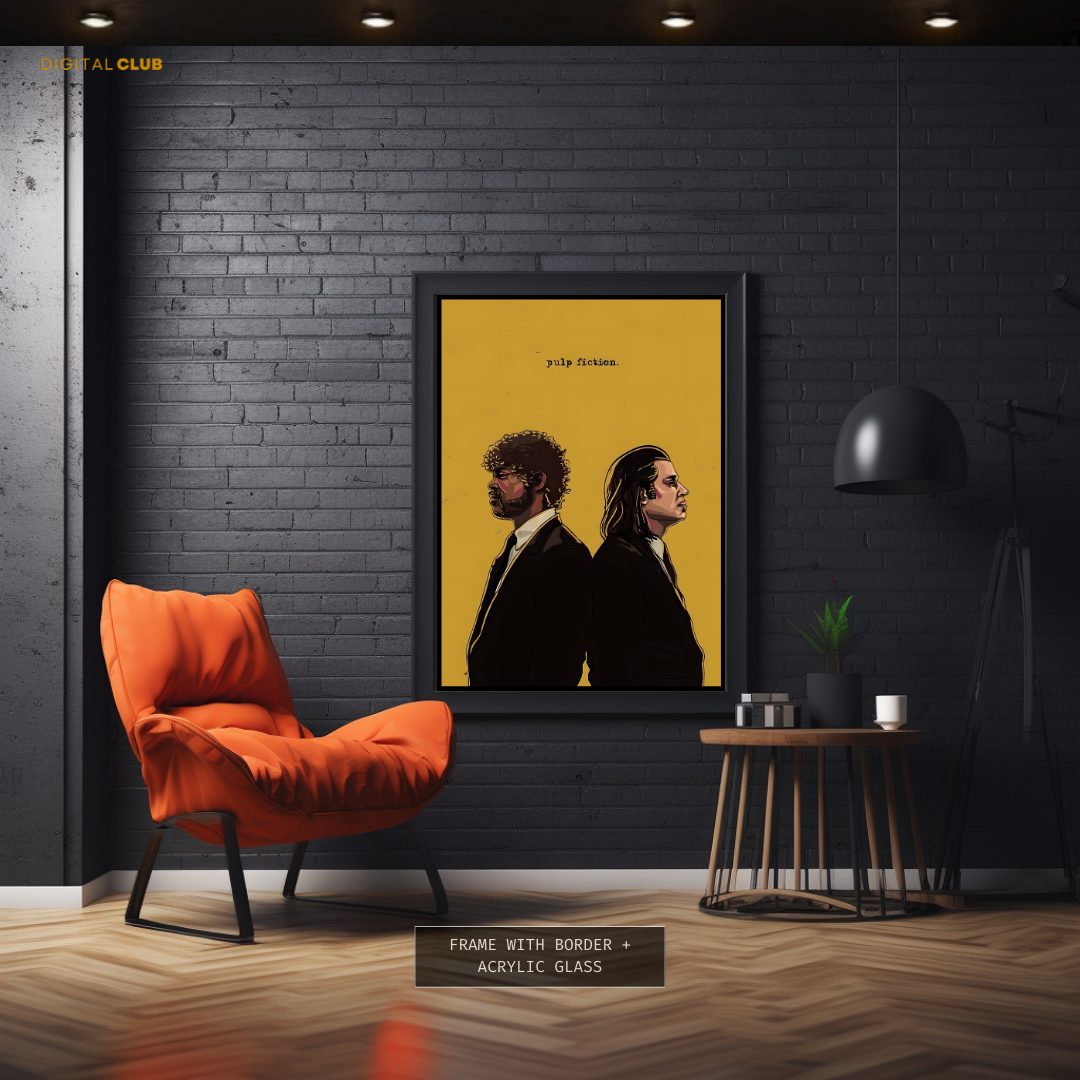 Pulp Fiction Movie Premium Wall Art