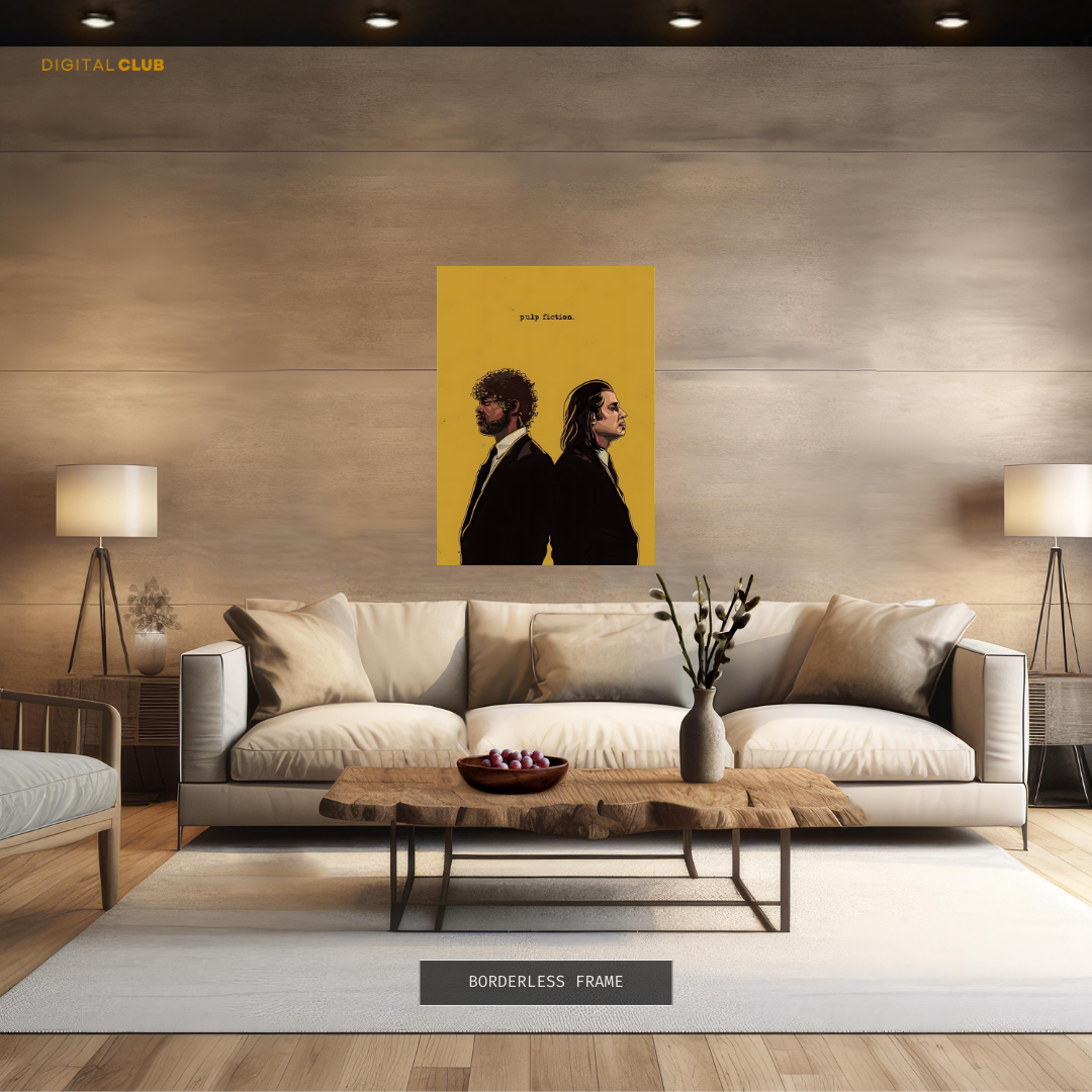 Pulp Fiction Movie Premium Wall Art