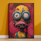 Simpsons - Cartoon - Premium Wall Art