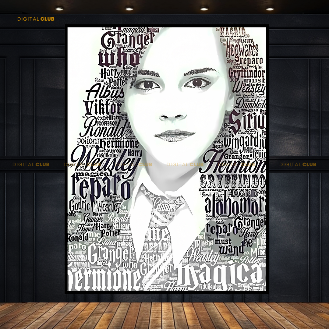 Emma Watson - Artwork - Premium Wall Art