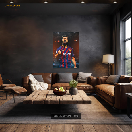 Luis Suárez Football Premium Wall Art