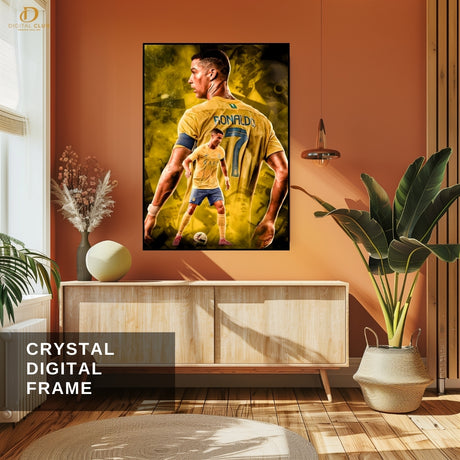 Cristiano Ronaldo 6 - Football - Premium Wall Art