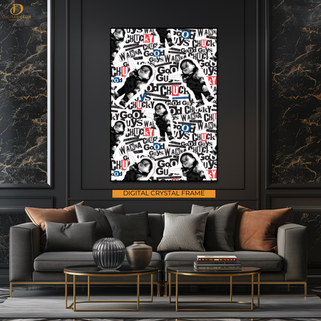 Chucky - Pattern - Premium Wall Art