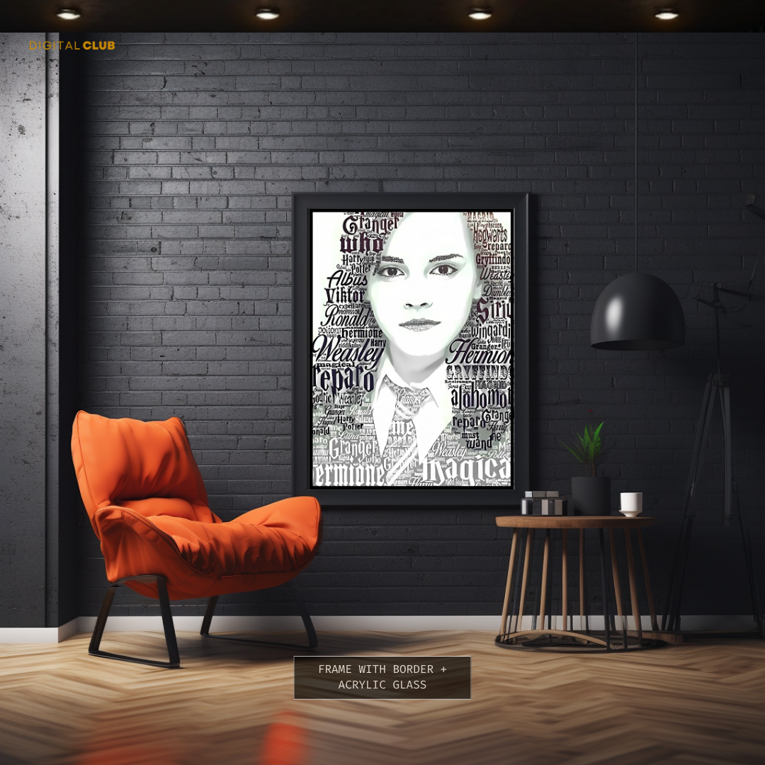 Emma Watson - Artwork - Premium Wall Art