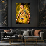 Cristiano Ronaldo 6 - Football - Premium Wall Art