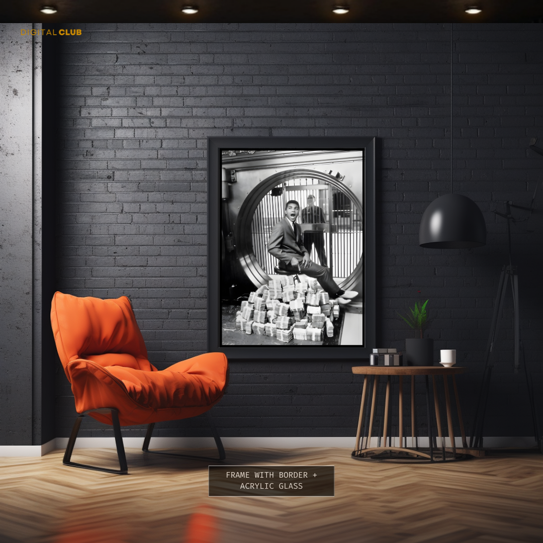 Muhammad Ali GOAT Premium Wall Art