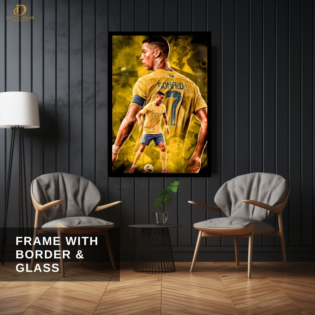 Cristiano Ronaldo 6 - Football - Premium Wall Art