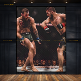 Khabib x McGregor - UFC Artwork - Premium Wall Art