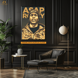 ASAP Rocky - Rapper - Premium Wall Art