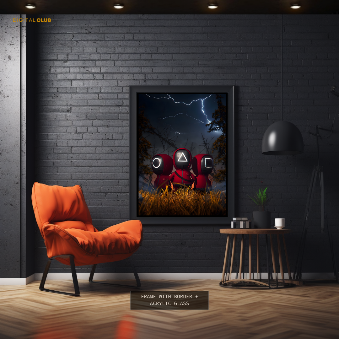 Squid Game Artwork - Premium Wall Art