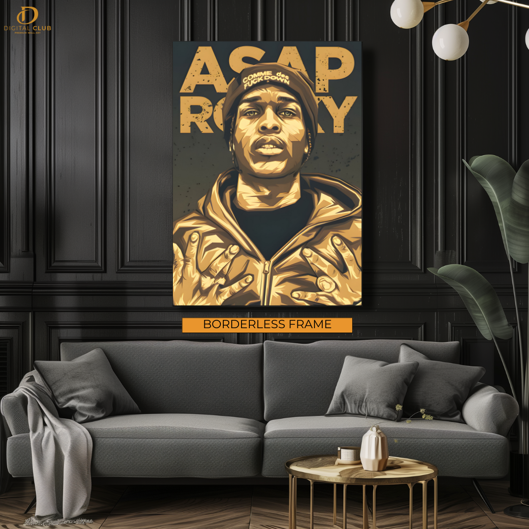 ASAP Rocky - Rapper - Premium Wall Art