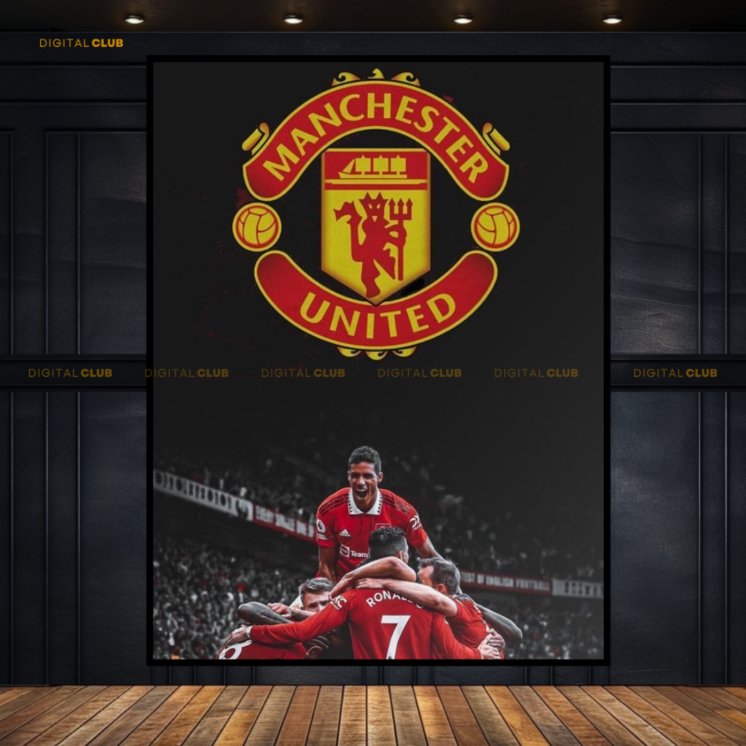 Manchester United FC Team Premium Wall Art