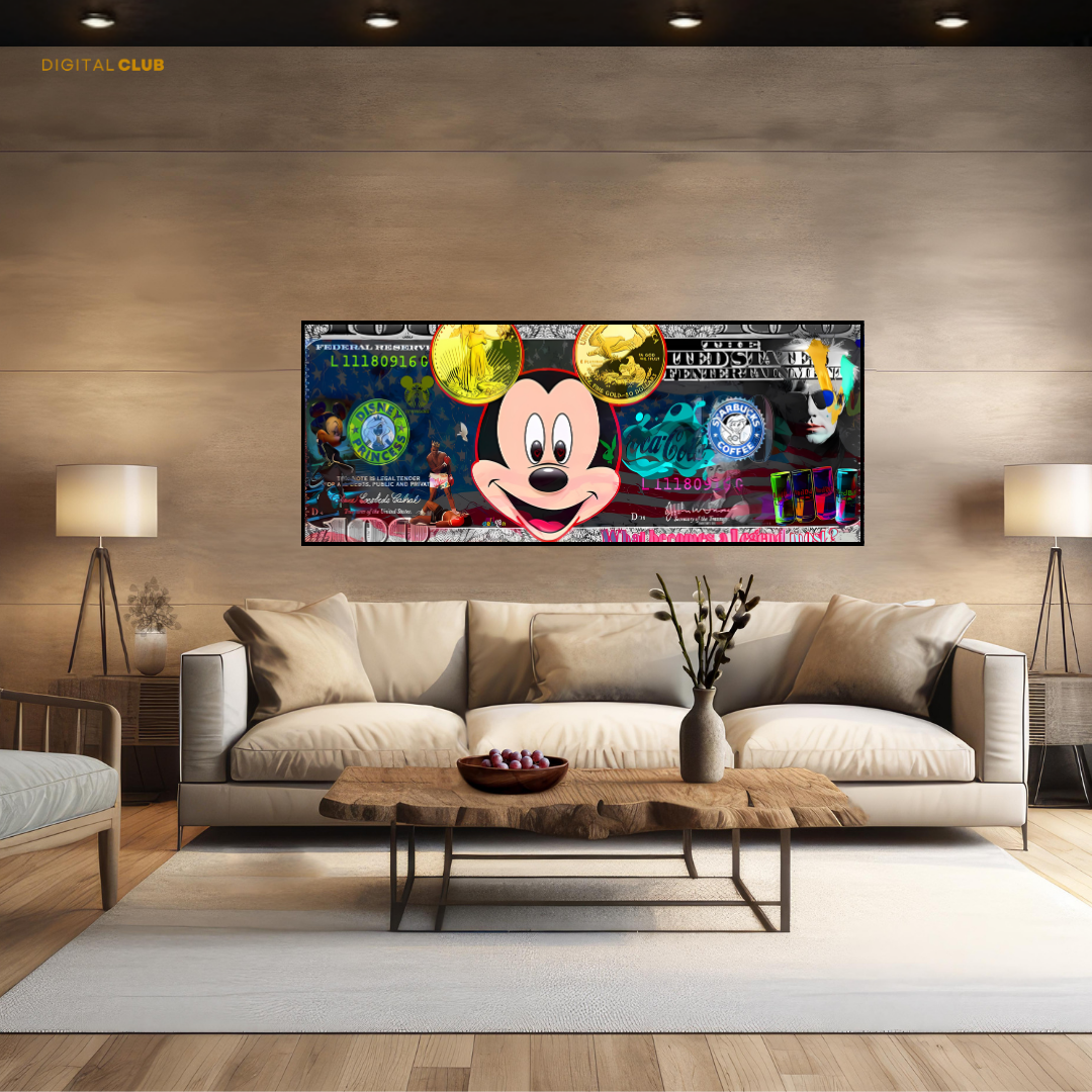 Mickey Mouse - Ultra-Wide Wall Art