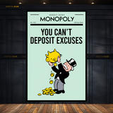 Monopoly Quote 5 Premium Wall Art