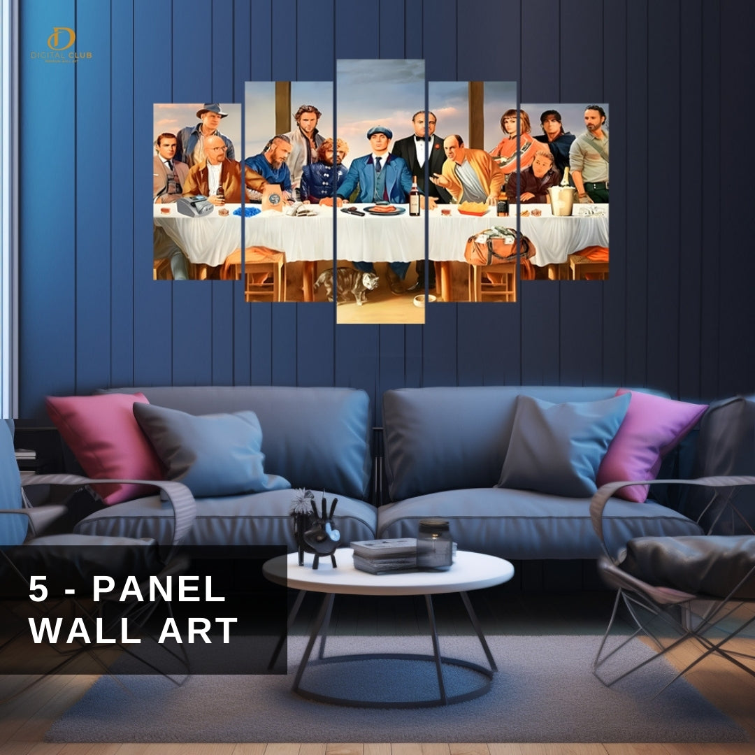 Bad Guys - Gangsters - 5 Panel Wall Art