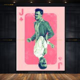 Fight Club Playing Card Premium Wall Art