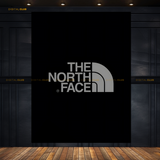 The North Face Black Logo Premium Wall Art