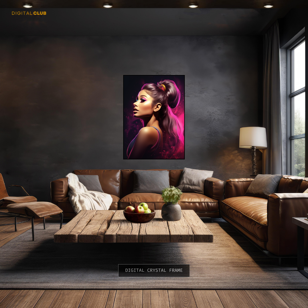 Ariana Grande Singer Premium Wall Art