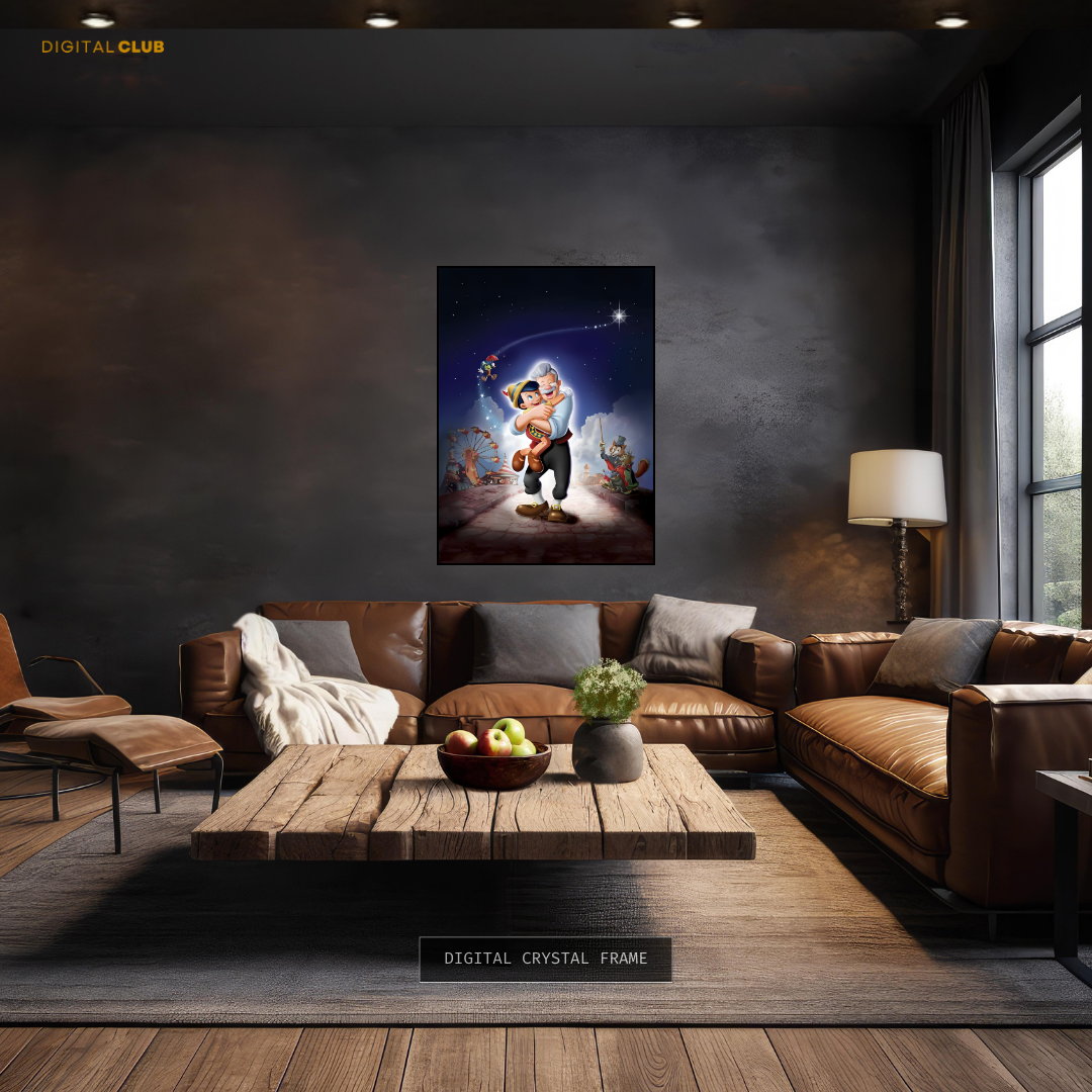 Pinocchio Disney - Premium Wall Art